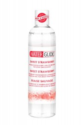 Лубрикант на водной основе с ароматом клубники Sweet Strawberry - 300 мл.