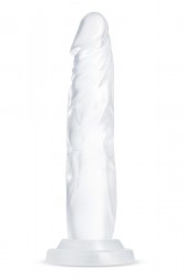 Прозрачный фаллоимитатор-реалистик Crystal - 19 см.
