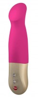 Ярко-розовый вибратор Pulse Vibe Sundaze - 17 см.