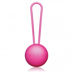Розовый вагинальный шарик Vnew level 1