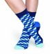 Носки унисекс Filled Optic Sock с диагональными полосками и кирпичиками Happy socks