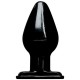 Чёрная анальная пробка Wildfire Down  Dirty 4.5 Butt Plug - 12,7 см.