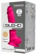 Розовый фаллоимитатор-реалистик Premium Dildo 7 Model 1 Premium - 17,5 см.