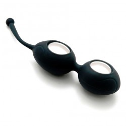 Черные вагинальные шарики со смещенным центром тяжести Silicone Ben Wa Balls Черные вагинальные шарики со смещенным центром тяжести Silicone Ben Wa Balls