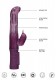 Фиолетовый вибратор-кролик Rotating Dolphin - 23 см.