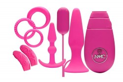 Розовый вибронабор Flirty Kit Set