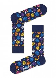 Носки унисекс Diamond Sock с принтом в виде драгоценных камней Happy socks