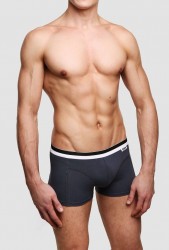 Трусы-боксеры из эластичного хлопкового полотна DIM Basic Трусы-боксеры из эластичного хлопкового полотна DIM Basic