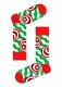Подарочный набор носков 4-Pack Psychedelic Candy Cane Socks Gift Set Happy socks