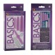 Фиолетовый вибратор Dilator Set Purple Dilator with 4 Sizes  Sleeve с насадками