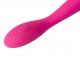 Ярко-розовый G-стимулятор Iris Clitoral  G-spot Vibrator - 18 см.