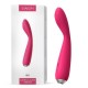 Ярко-розовый G-стимулятор Iris Clitoral  G-spot Vibrator - 18 см.