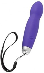 Фиолетовый вибратор Power Vibe - 15,4 см.