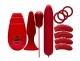 Красный вибронабор Flirty Kit Set