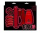 Красный вибронабор Flirty Kit Set