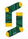 Носки унисекс Zebra Sock с полосками зебры Happy socks