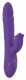 Фиолетовый вибратор-ротатор Thrusting  Rotating - 24,7 см.