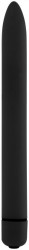 Чёрный тонкий вибратор Gc Slim Vibe - 16,5 см. Чёрный тонкий вибратор Gc Slim Vibe - 16,5 см.