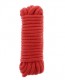 Красная веревка для связывания Bondx Love Rope - 5 м.