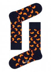 Черные носки с хот-догами Hotdog Sock Happy socks