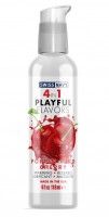 Массажный гель 4-в-1 Poppin Wild Cherry с ароматом вишни - 118 мл.