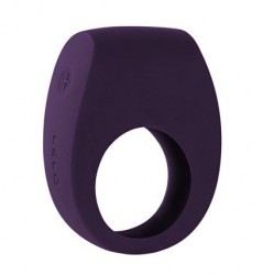 Фиолетовое эрекционное кольцо Tor 2 с вибрацией