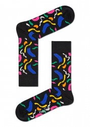 Носки унисекс Brush Stroke Socks с цветными мазками кисти Happy socks