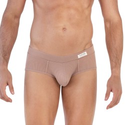 Коричневые трусы-брифы Spirit Piping Brief Clever Masculine Underwear