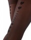 Женственные колготки со швом из сердечек Pretty Polly