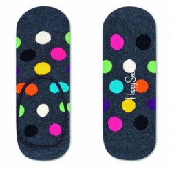 Носки-следки Big Dot Liner Sock в цветной горох Happy socks