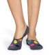 Носки-следки Big Dot Liner Sock в цветной горох Happy socks