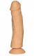Фаллоимитатор реалистичной формы на присоске - 18,5 см.