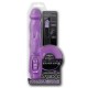 Фиолетовый реалистичный вибратор Sex Conqueror Spiral Motion Duo Vibe - 21 см.