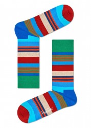 Полосатые унисекс носки Mistletoe Sock Happy socks