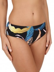 Купальные трусики с крупным принтом в виде листьев Felina
