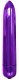 Фиолетовая гладкая вибропуля Rocket Bullet - 8,9 см.