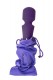 Фиолетовый жезловый вибромассажер Nalone Rockit - 19,2 см.