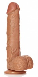 Телесный фаллоимитатор Straight Realistic Dildo Balls Suction Cup 9 - 25 см. Телесный фаллоимитатор Straight Realistic Dildo Balls Suction Cup 9 - 25 см.