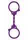Фиолетовые эластичные наручники Stretchy Fun Cuffs