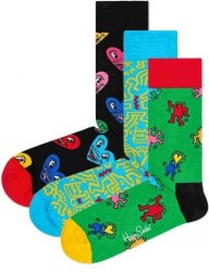 Подарочный набор носков Keith Haring Sock Box Set Happy socks