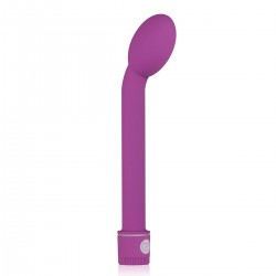 Фиолетовый вибратор для точки G Easytoys G-Spot Vibrator - 21 см.