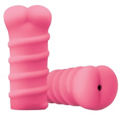 Розовый мастурбатор-анус из мягкого силикона Dat Ass