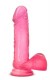 Розовый фаллоимитатор на присоске Sweet n Hard 2 - 20,3 см.