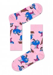 Розовые носки унисекс Beatles Sock Happy socks