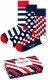 Подарочный набор носков 3-Pack Classic Navy Socks Gift Set Happy socks