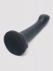 Черный фаллоимитатор Feel It Baby Silicone G-Spot Dildo - 17,8 см.