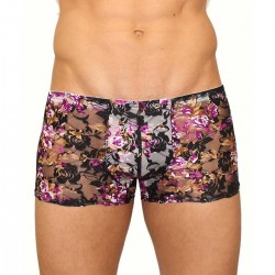 Кружевные мужские трусы-хипсы с цветочным узором Romeo Rossi