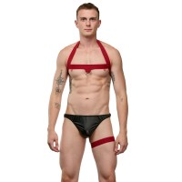 Мужской черно-красный костюм «Танцор» La Blinque Мужской черно-красный костюм «Танцор» La Blinque