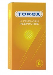 Текстурированные презервативы Torex Ребристые - 12 шт.