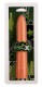 Оранжевый классический вибромассажёр Basicx Multispeed Vibrator Orange 7INCH - 18 см.